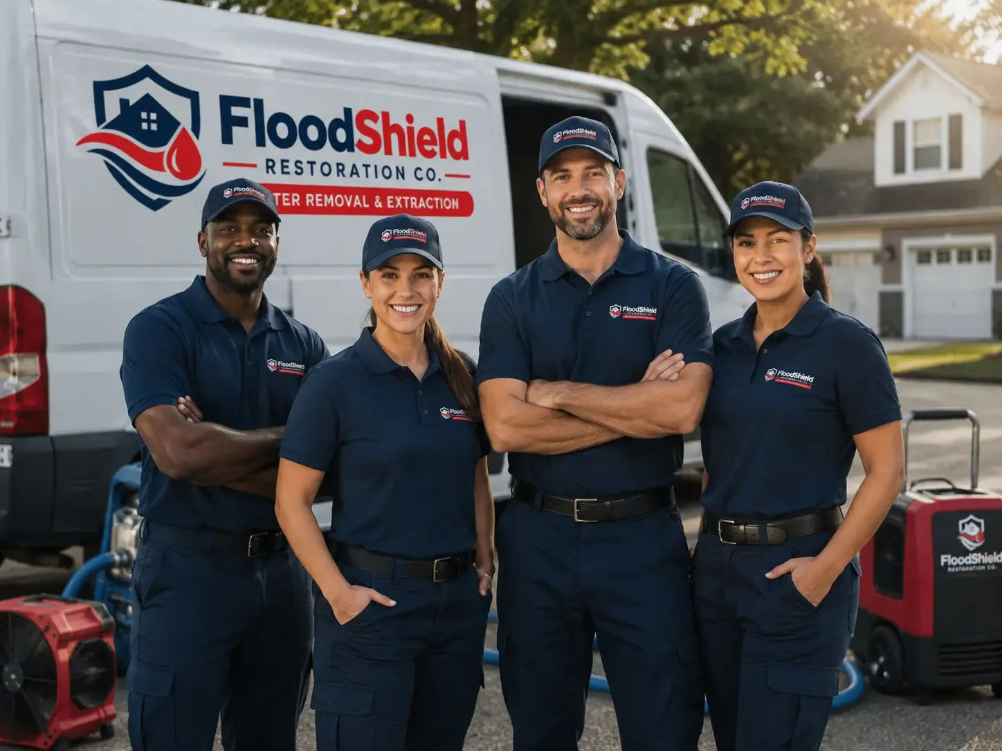 Flood Damage Restoration company in Mantador, ND