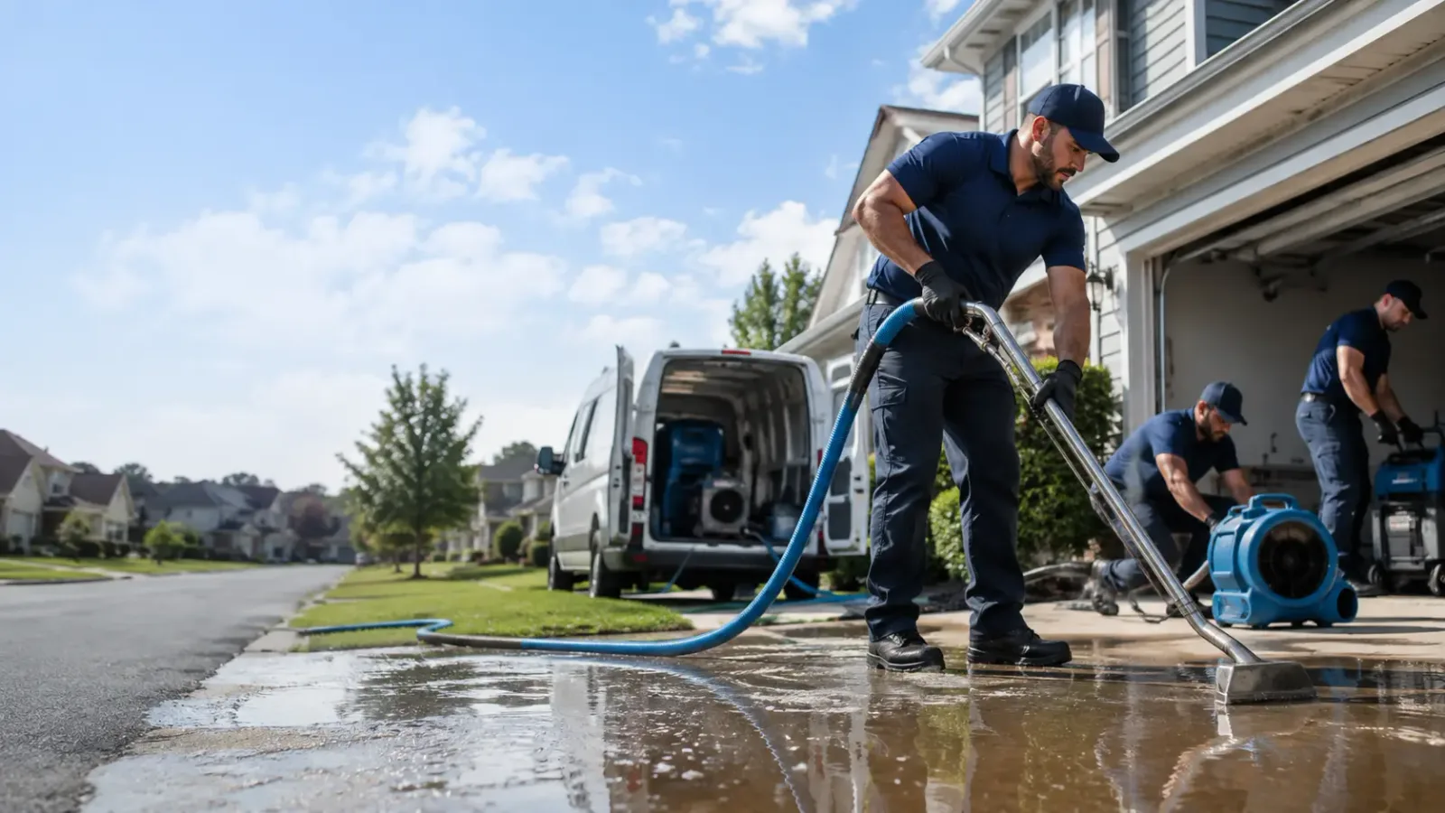 Flood Damage Restoration in Mantador, ND